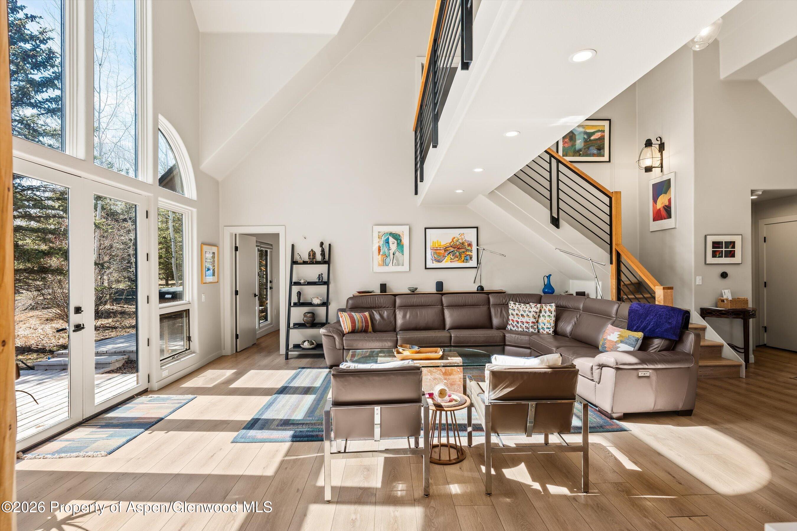90 Alexander Avenue Snowmass, CO 81654 - Photo 1 of 26 a living room with lots of furniture and rug