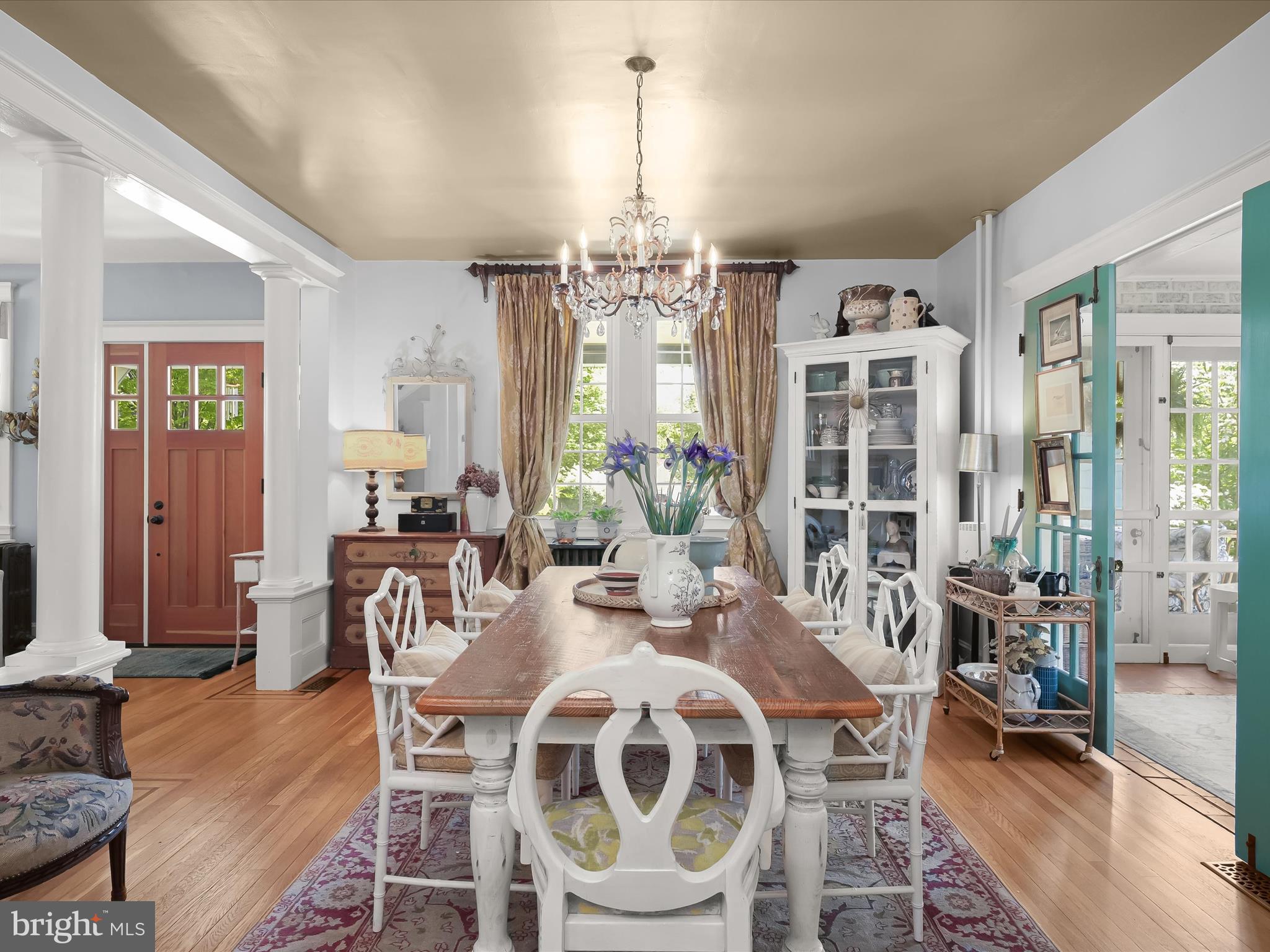 112 Park Drive Baltimore, MD 21228 - Photo 13 of 86 a view of a dining room with furniture window and wooden floor