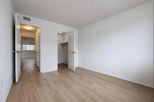 wooden floor in an empty room