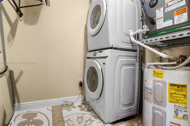 a view of storage and utility room