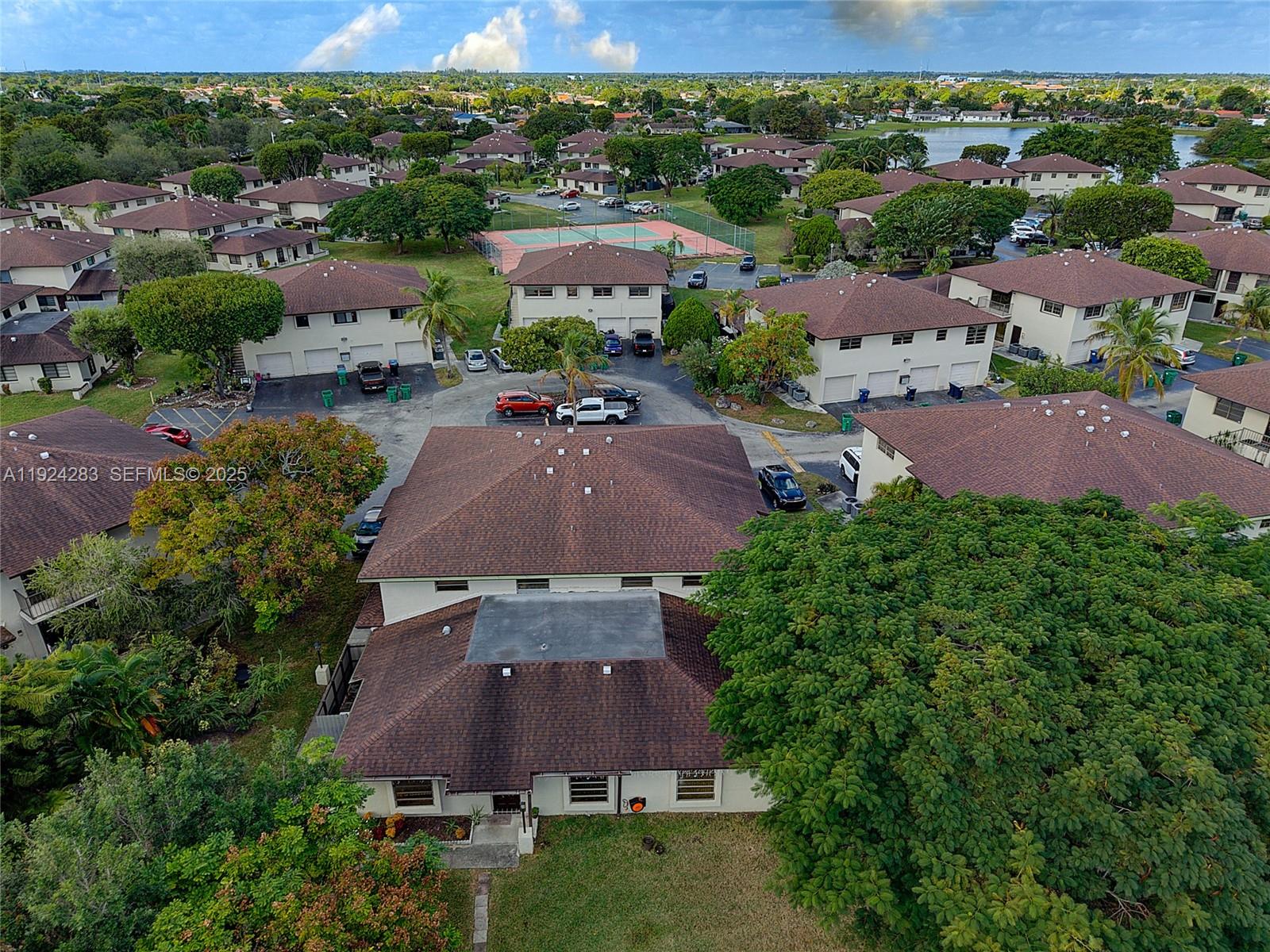 4605 Southwest 139th Court, Unit 814 Miami, FL 33175 - Photo 23 of 27 an aerial view of residential houses with outdoor space and street view