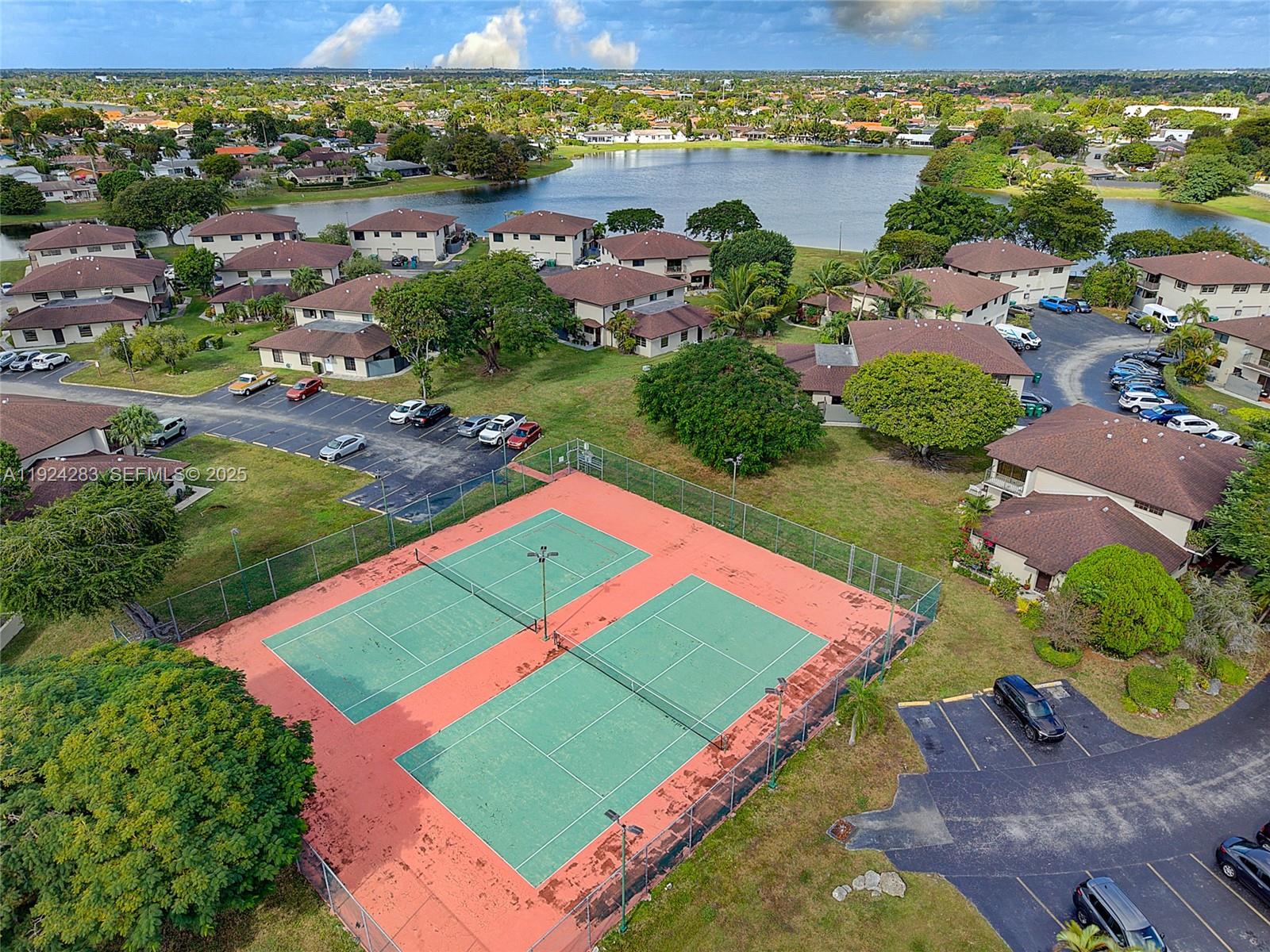 4605 Southwest 139th Court, Unit 814 Miami, FL 33175 - Photo 26 of 27 an aerial view of a pool