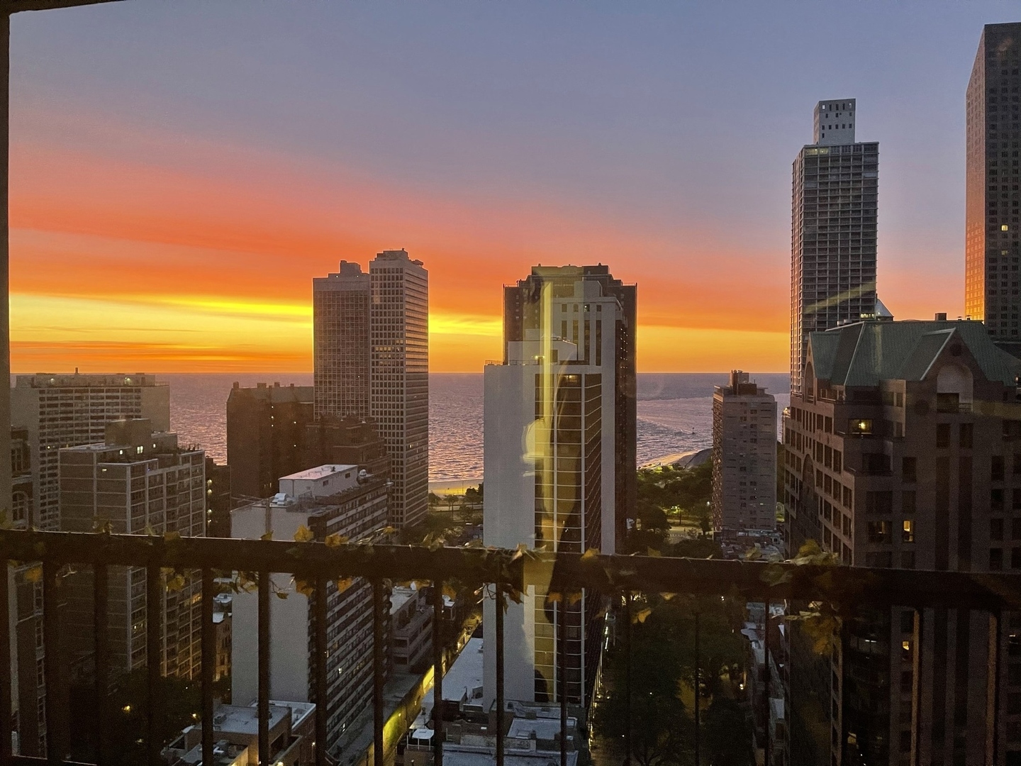 1030 North State Street, Unit 21E Chicago, IL 60610 - Photo 29 of 42 a view of a city with tall buildings