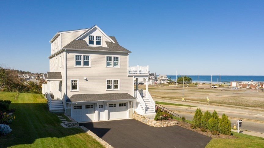 10 Whitehead Avenue Hull, MA 02045 - Photo 3 of 37 a front view of a house with a ocean view