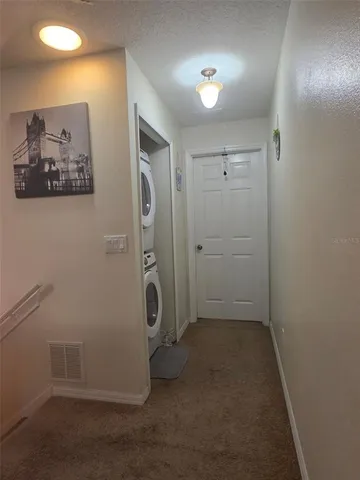 a view of a bathroom with a shower