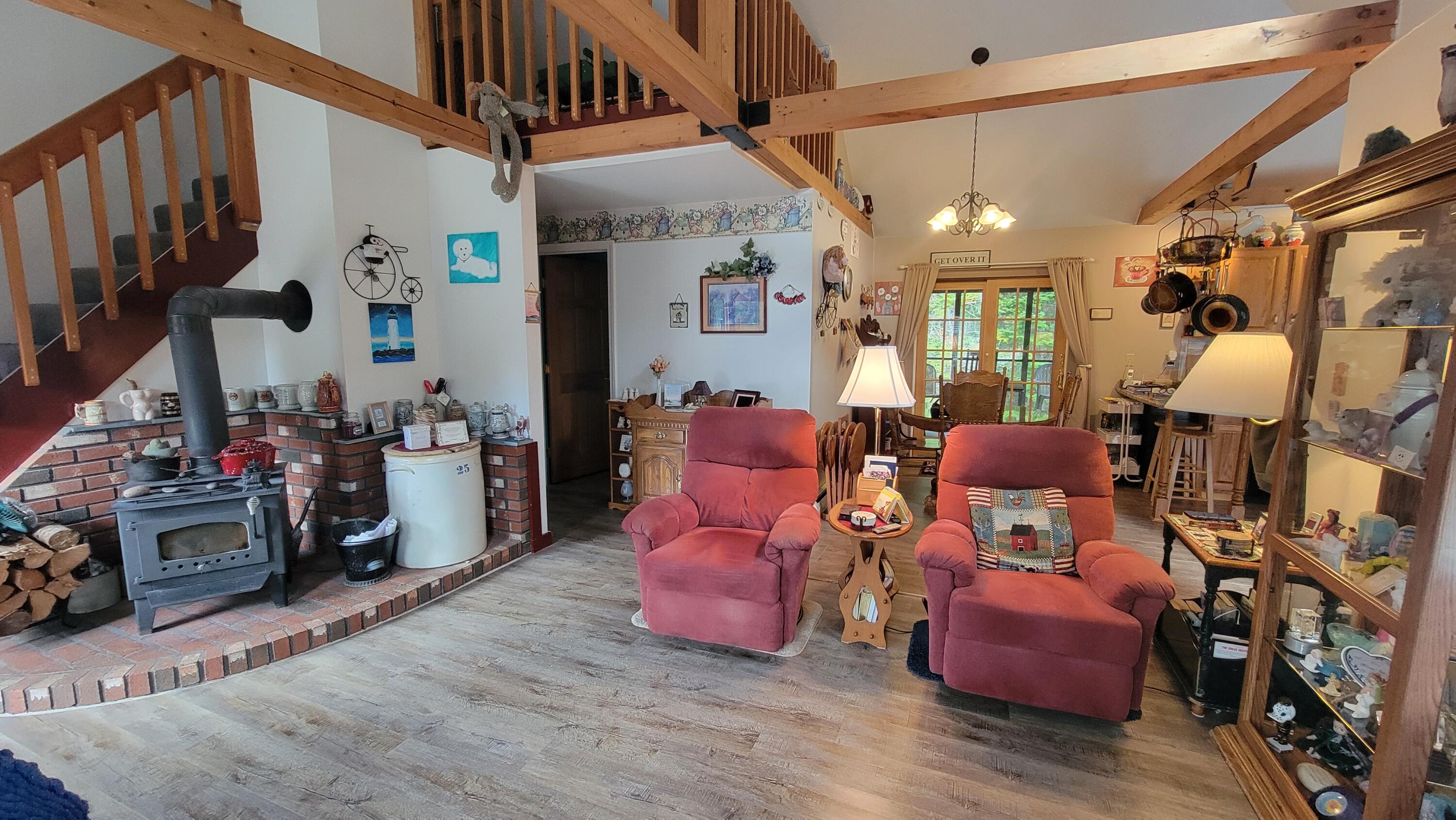 104 Old County Road Machias, ME 04654 - Photo 9 of 42 Living Room