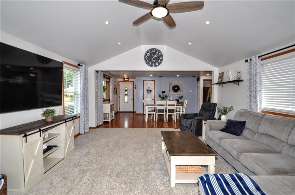 99 Thorncrest Drive McKees Rocks, PA 15136 - Photo 20 of 41 a living room with furniture and a flat screen tv