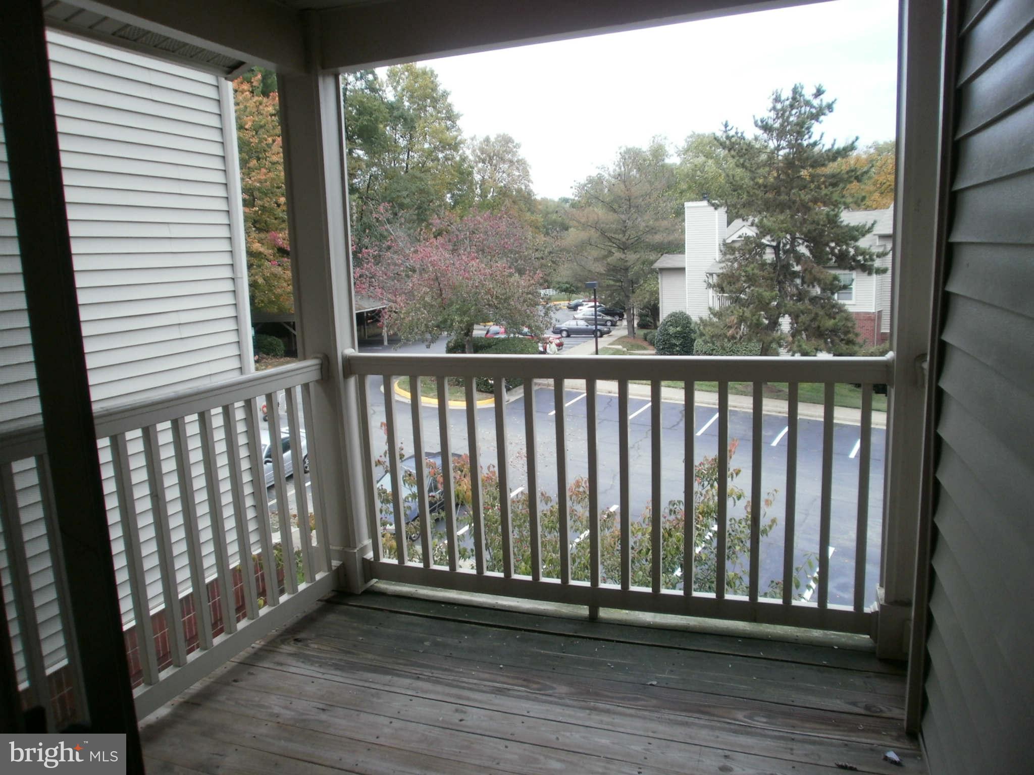 1781 Jonathan Way, Unit L Reston, VA 20190 - Photo 7 of 15 Balcony