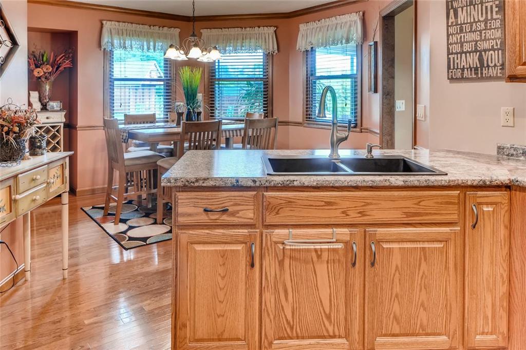114 Oakland Heights Road Monaca, PA 15061 - Photo 13 of 25 Kitchen to Dining area