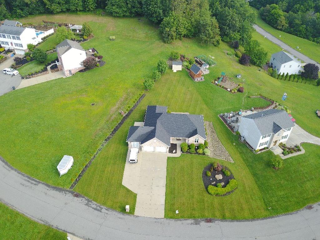 114 Oakland Heights Road Monaca, PA 15061 - Photo 25 of 25 Aerial view of 114 Oakland Heights