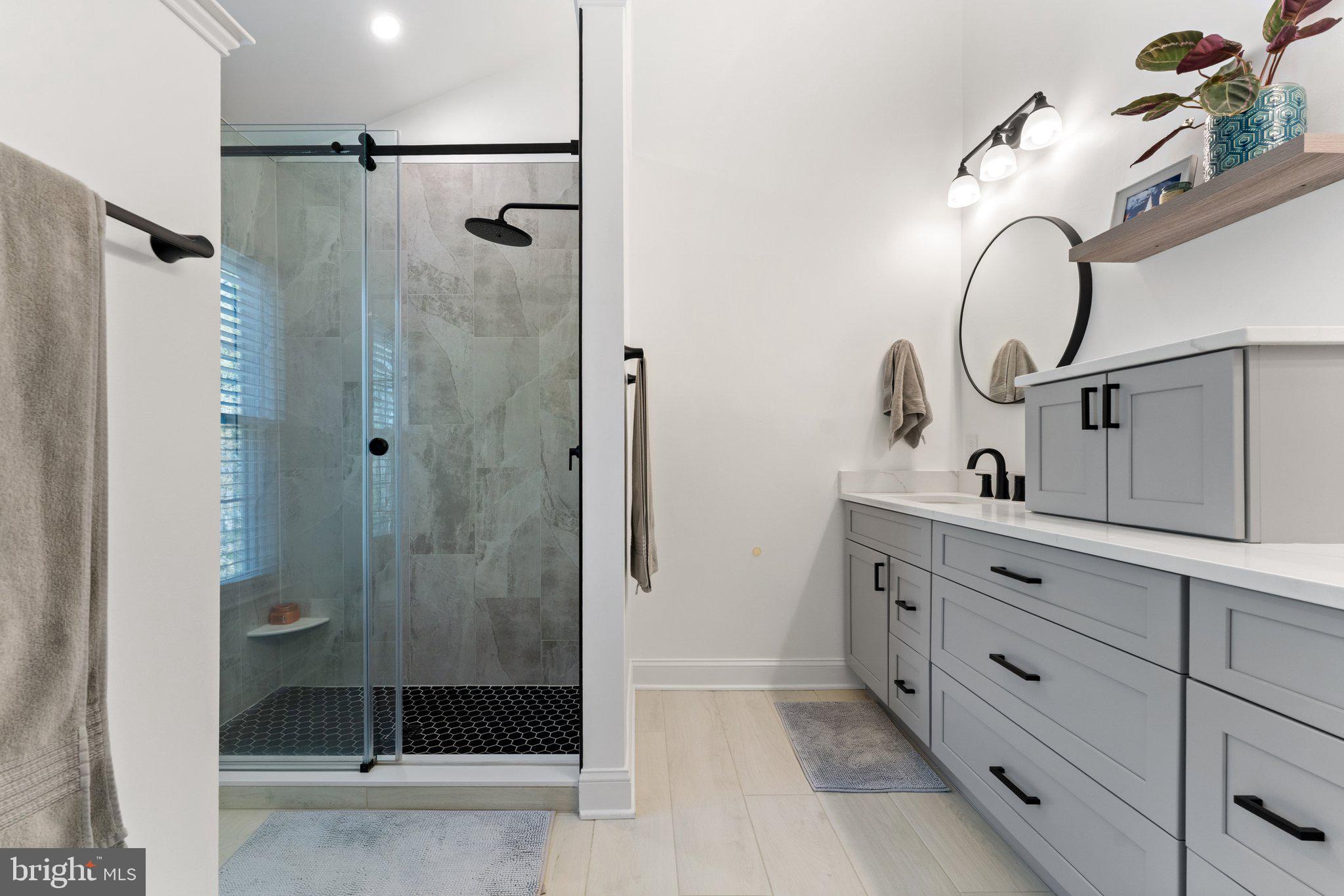 2068 Capstone Circle Herndon, VA 20170 - Photo 14 of 29 Master Bedroom Full Bath with Walk-In Shower