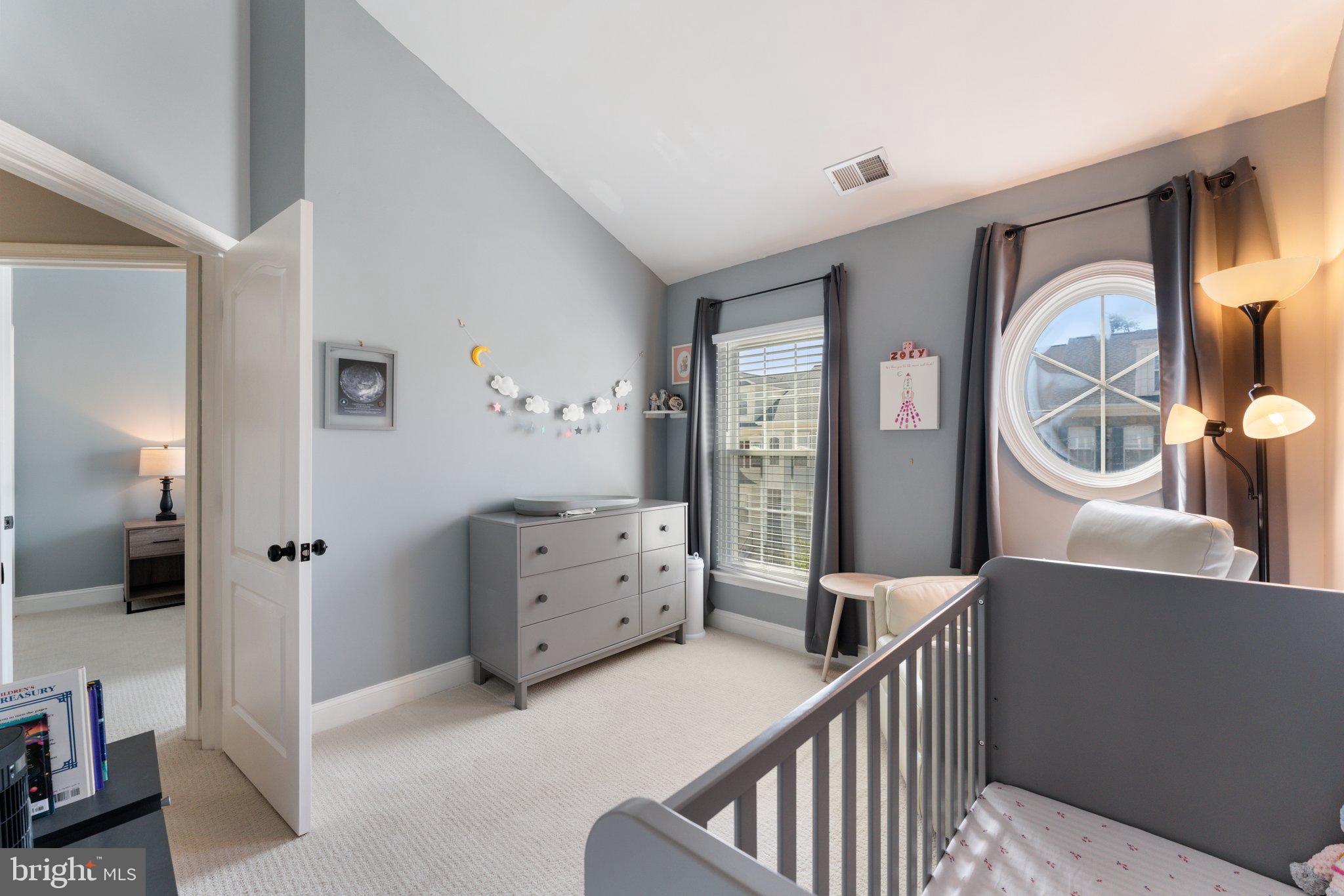 2068 Capstone Circle Herndon, VA 20170 - Photo 16 of 29 Upper Level Bedroom #2 with Vaulted Ceiling