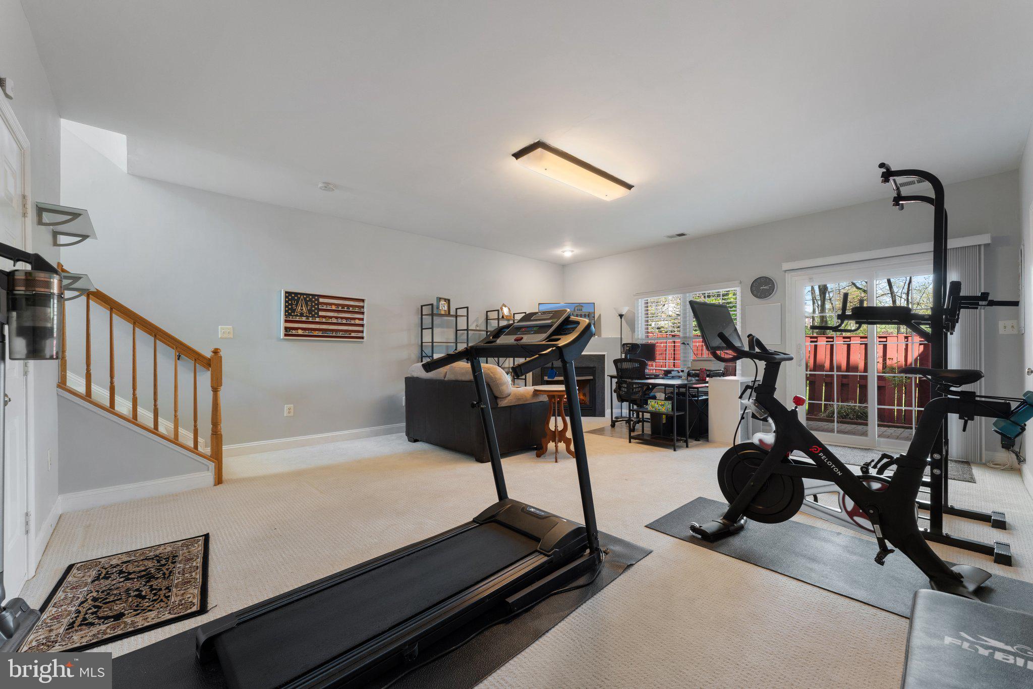 2068 Capstone Circle Herndon, VA 20170 - Photo 20 of 29 Basement/Utility Room w/Gas Fireplace