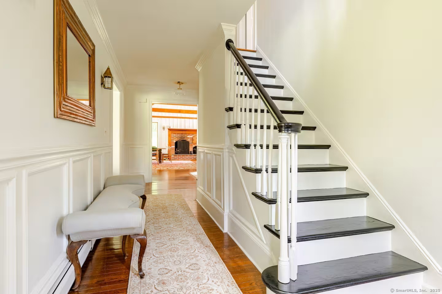 31 Cedar Hill Road New Milford, CT 06755 - Photo 3 of 40 a view of entryway and hall with wooden floor