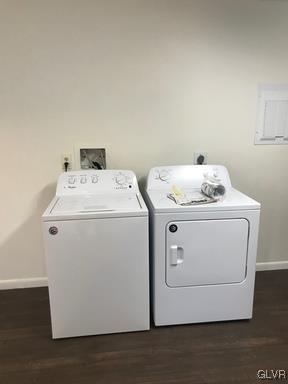 1538 East 8th Street, Unit A Bethlehem, PA 18015 - Photo 11 of 31 a utility room with dryer and washer