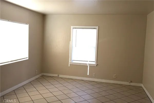 an empty room with window