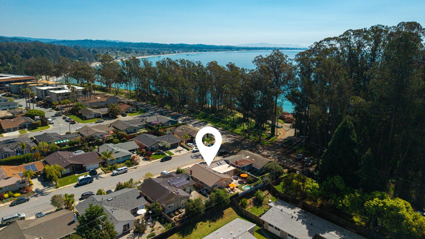105 Wesley Street Capitola, CA 95010 - Photo 48 of 55 a view of a city with lake view