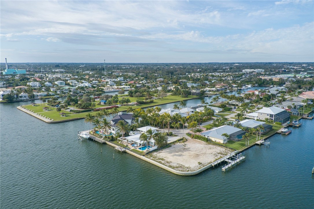 3 Sailfish Road Vero Beach, FL 32960 - Photo 12 of 17 an aerial view of a house with a ocean view