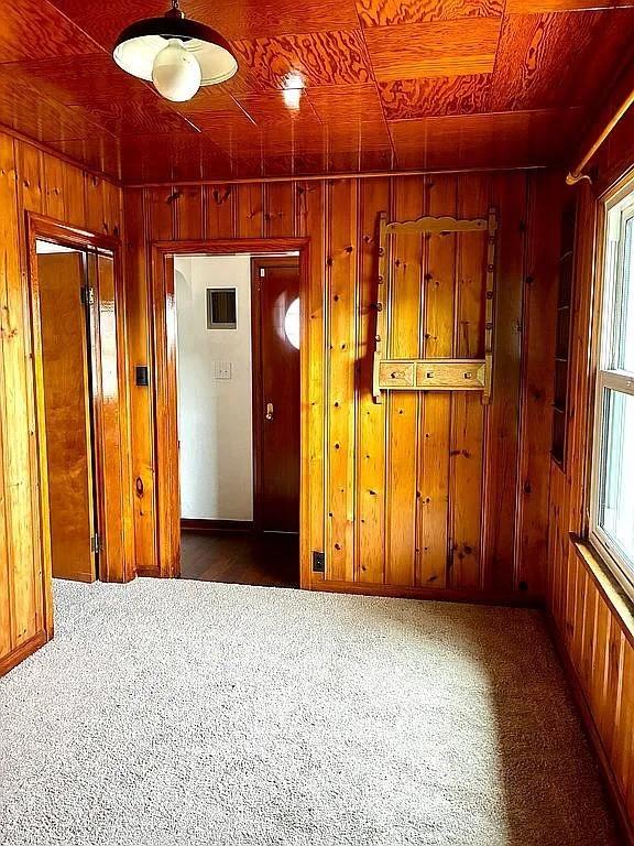 449 Race Street Waynesburg, PA 15370 - Photo 12 of 20 a view of a room with wooden walls and windows
