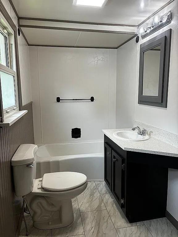 449 Race Street Waynesburg, PA 15370 - Photo 16 of 20 a bathroom with a sink a toilet and shower