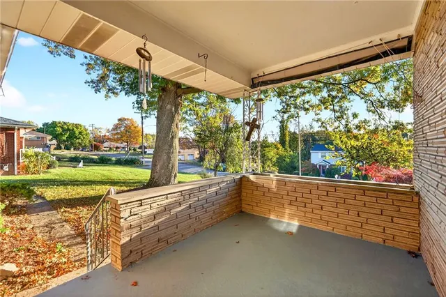 a view of outdoor space with swimming pool