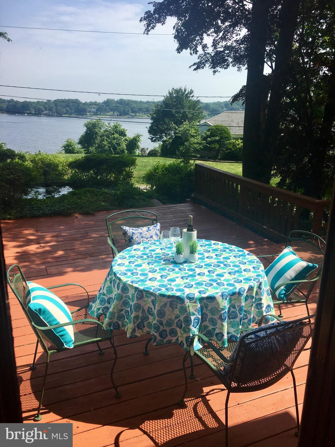218 Riverside Drive Annapolis, MD 21409 - Photo 24 of 30 Deck with amazing year round views