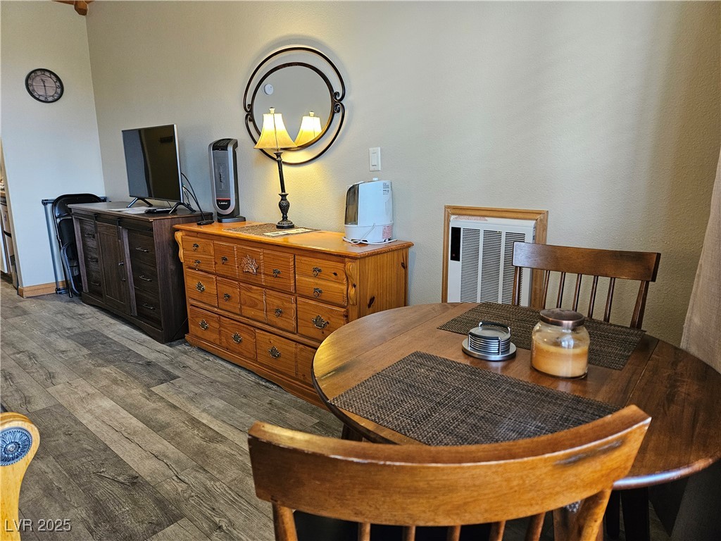 223 Hunter Ridge Drive, Unit 121 Brian Head, UT 84719 - Photo 12 of 35 Dining room with wood finished floors
