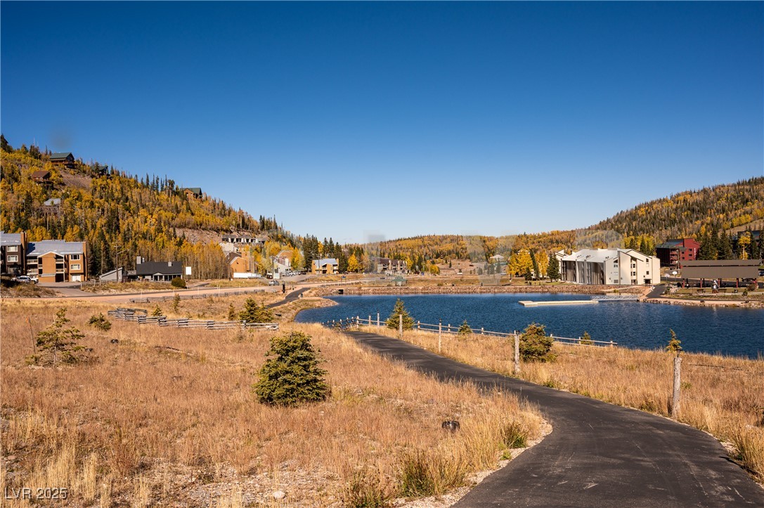 223 Hunter Ridge Drive, Unit 121 Brian Head, UT 84719 - Photo 35 of 35 Water view featuring a mountainous background