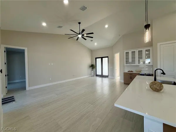 a view of a livingroom with furniture nad wooden floor