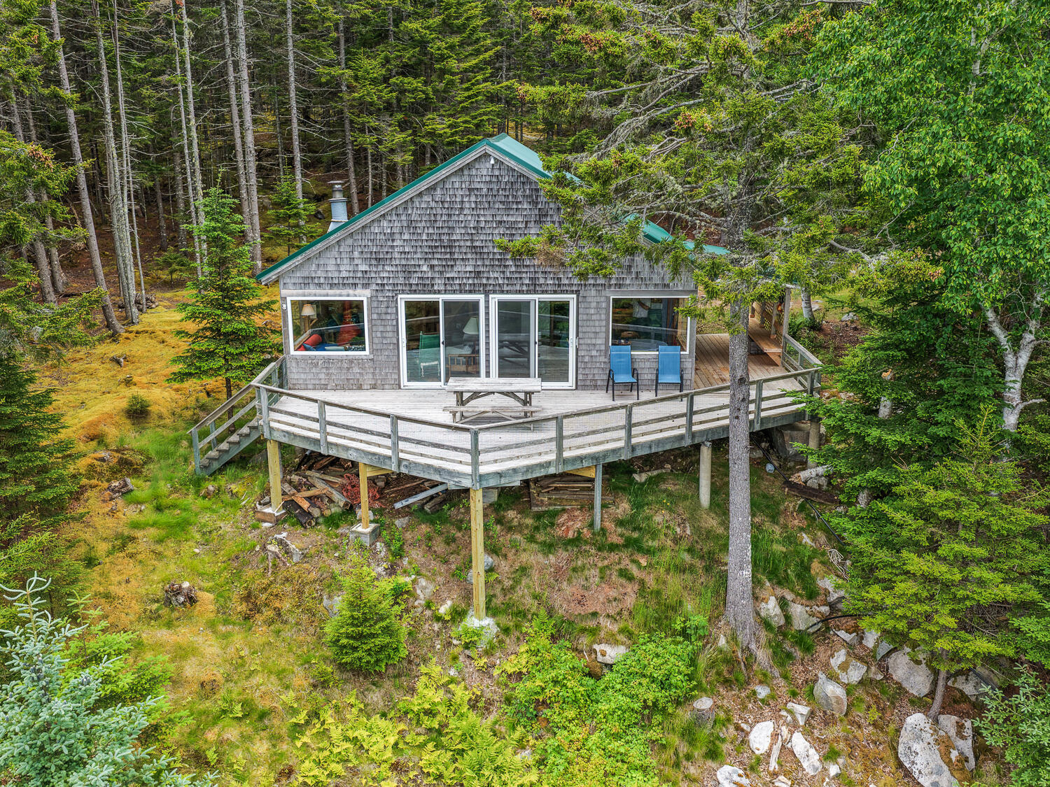 313 Harbor Road Swans Island, ME 04685 - Photo 2 of 50 dji_fly_20260620_132344_0041_17819762935
