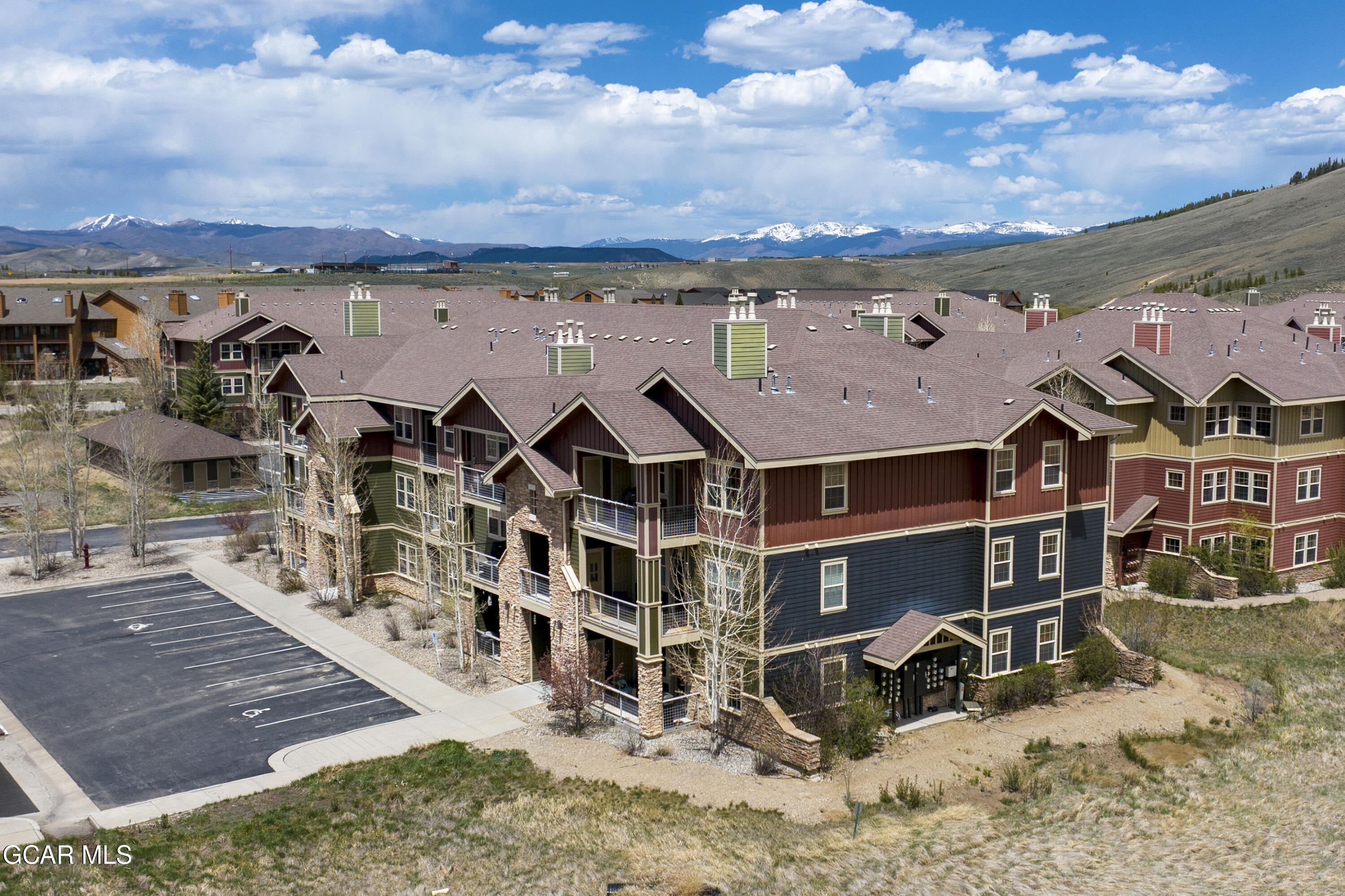 160 Village Road, Unit F207 Granby, CO 80446 - Photo 24 of 28 an aerial view of a house