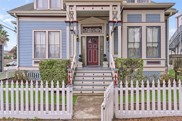 front view of a house with a porch