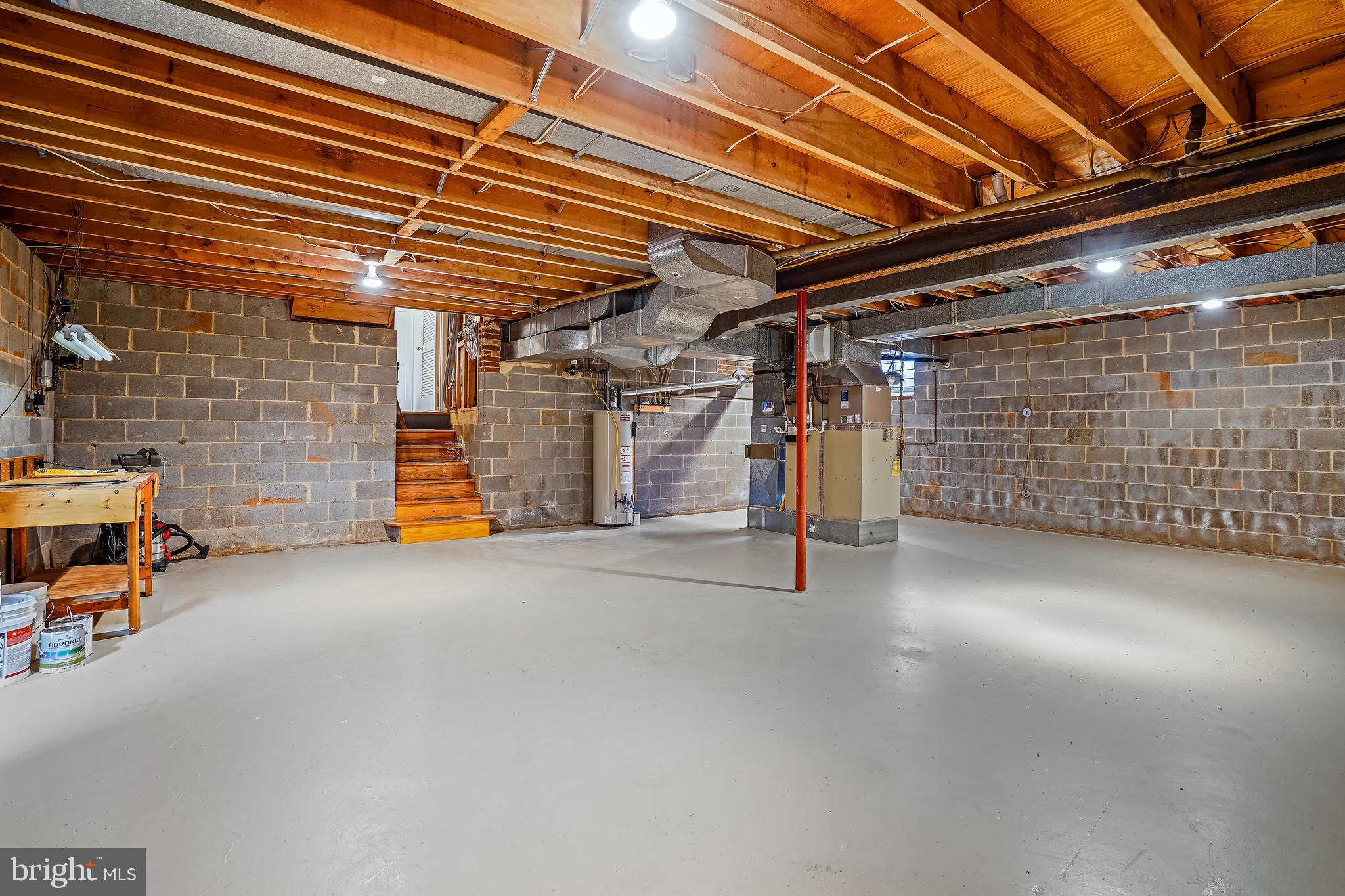 10412 Samaga Drive Oakton, VA 22124 - Photo 26 of 38 Unfinished basement
