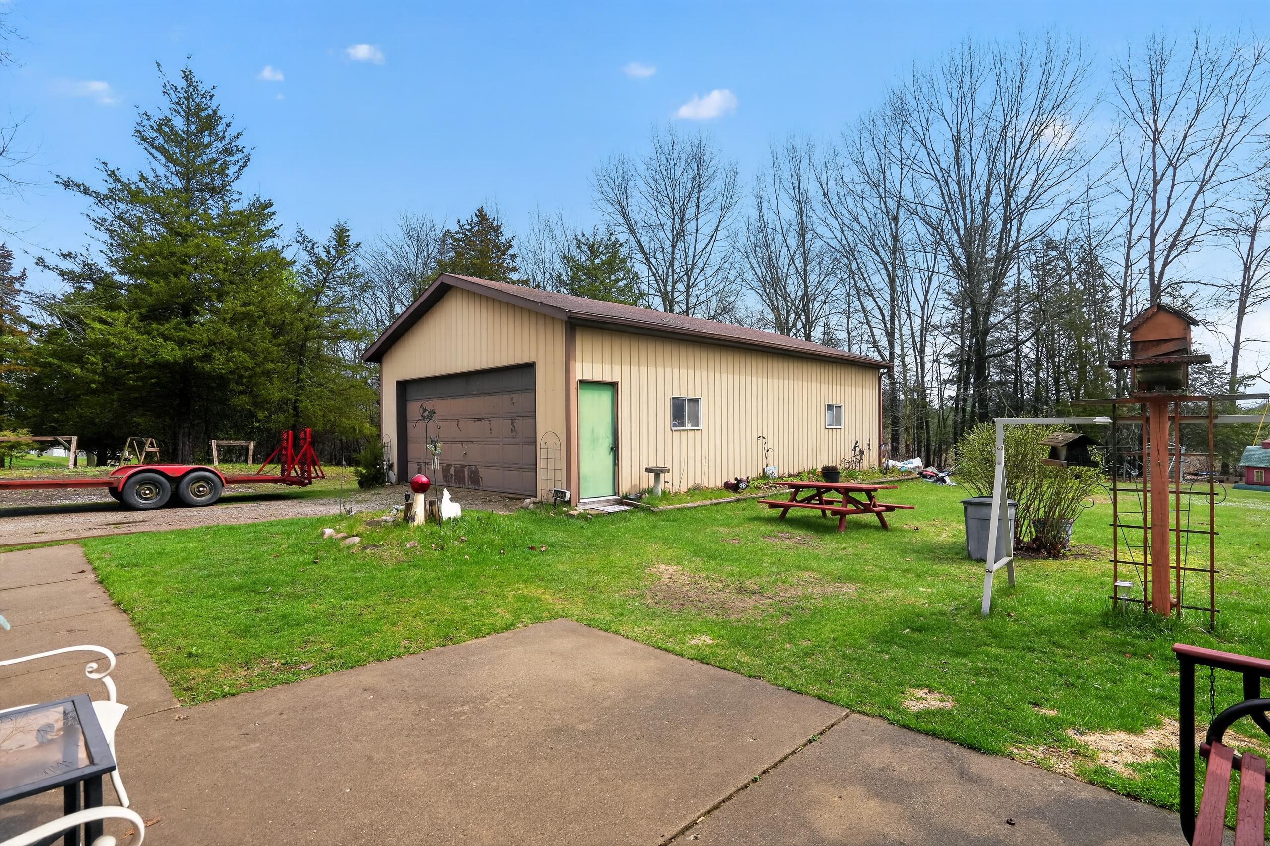 11583 Patch Road Clarklake, MI 49234 - Photo 10 of 37 Patch pole barn garage