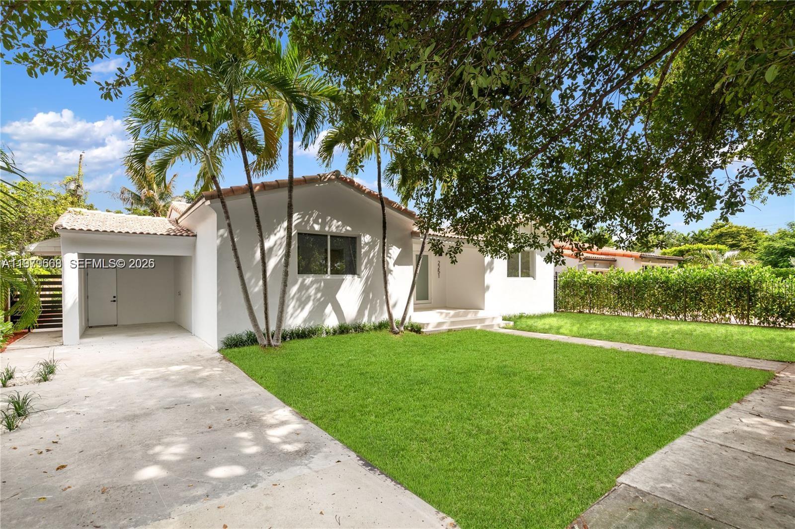 2251 Southwest 20th Street Miami, FL 33145 - Photo 35 of 36 a view of a trees and garden