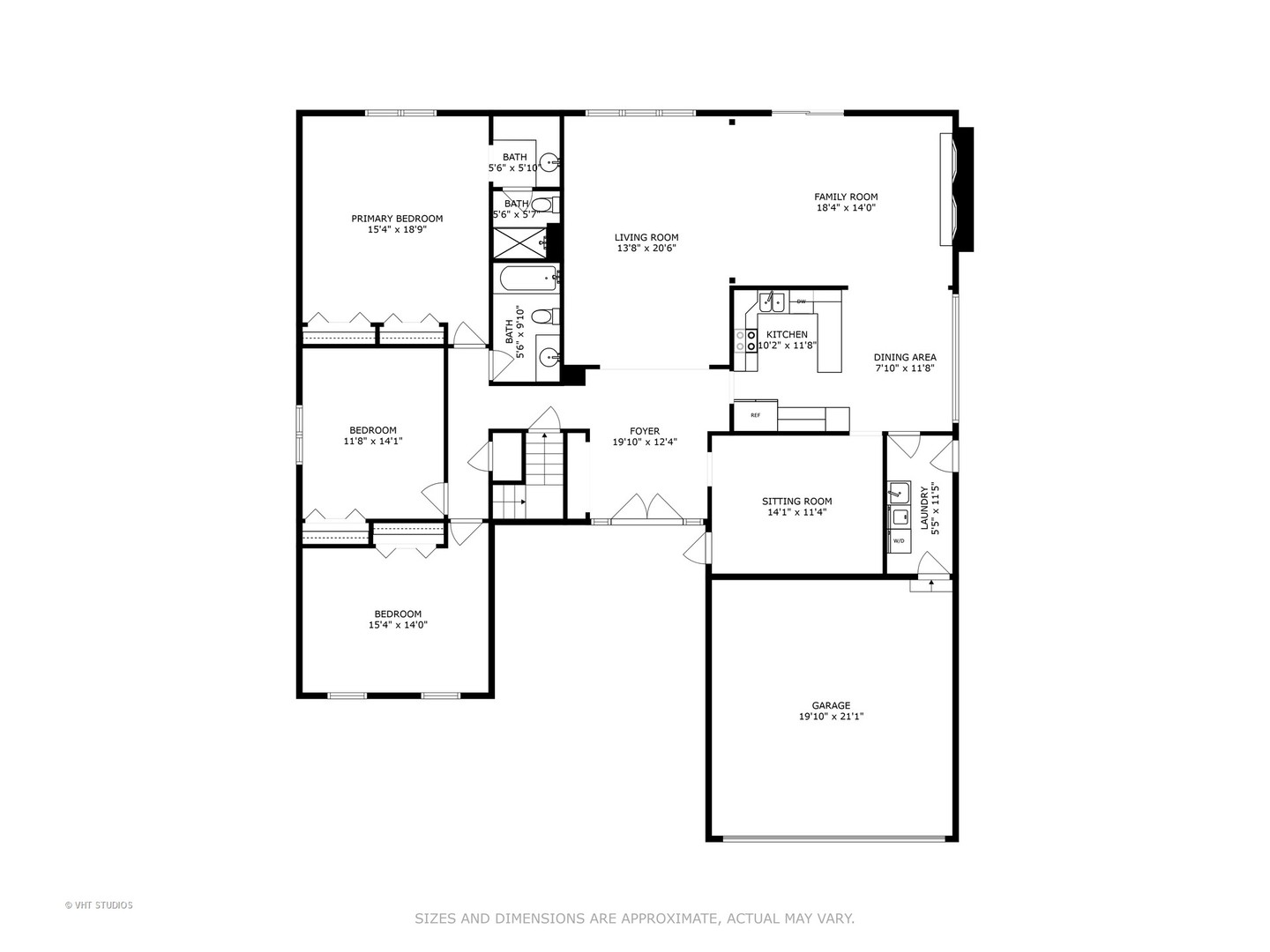 6685 Breckenridge Road Lisle, IL 60532 - Photo 17 of 18 a picture of a floor plan