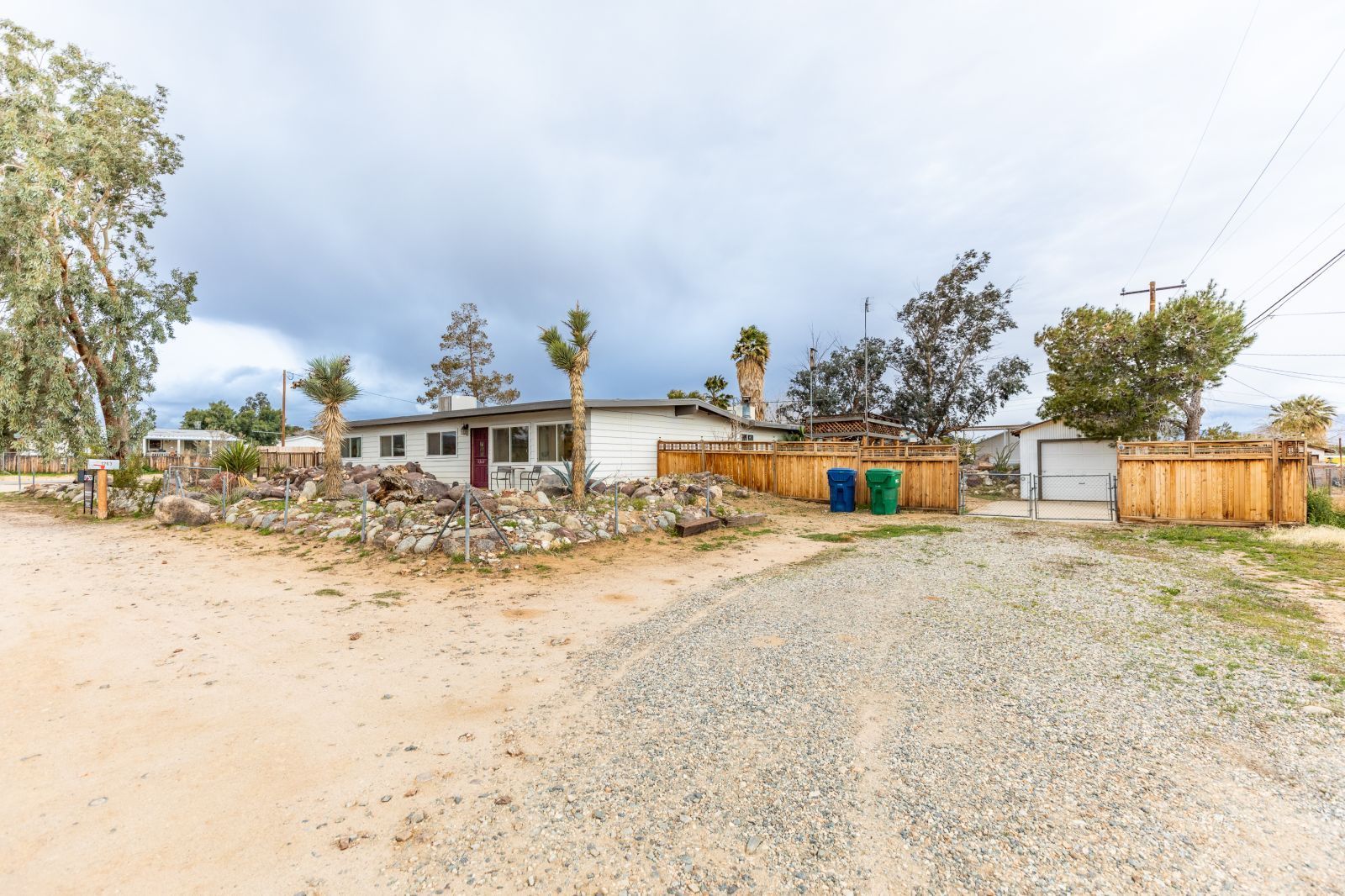 1263 South Primrose Street Ridgecrest, CA 93555 - Photo 5 of 36 a view of a house with a yard