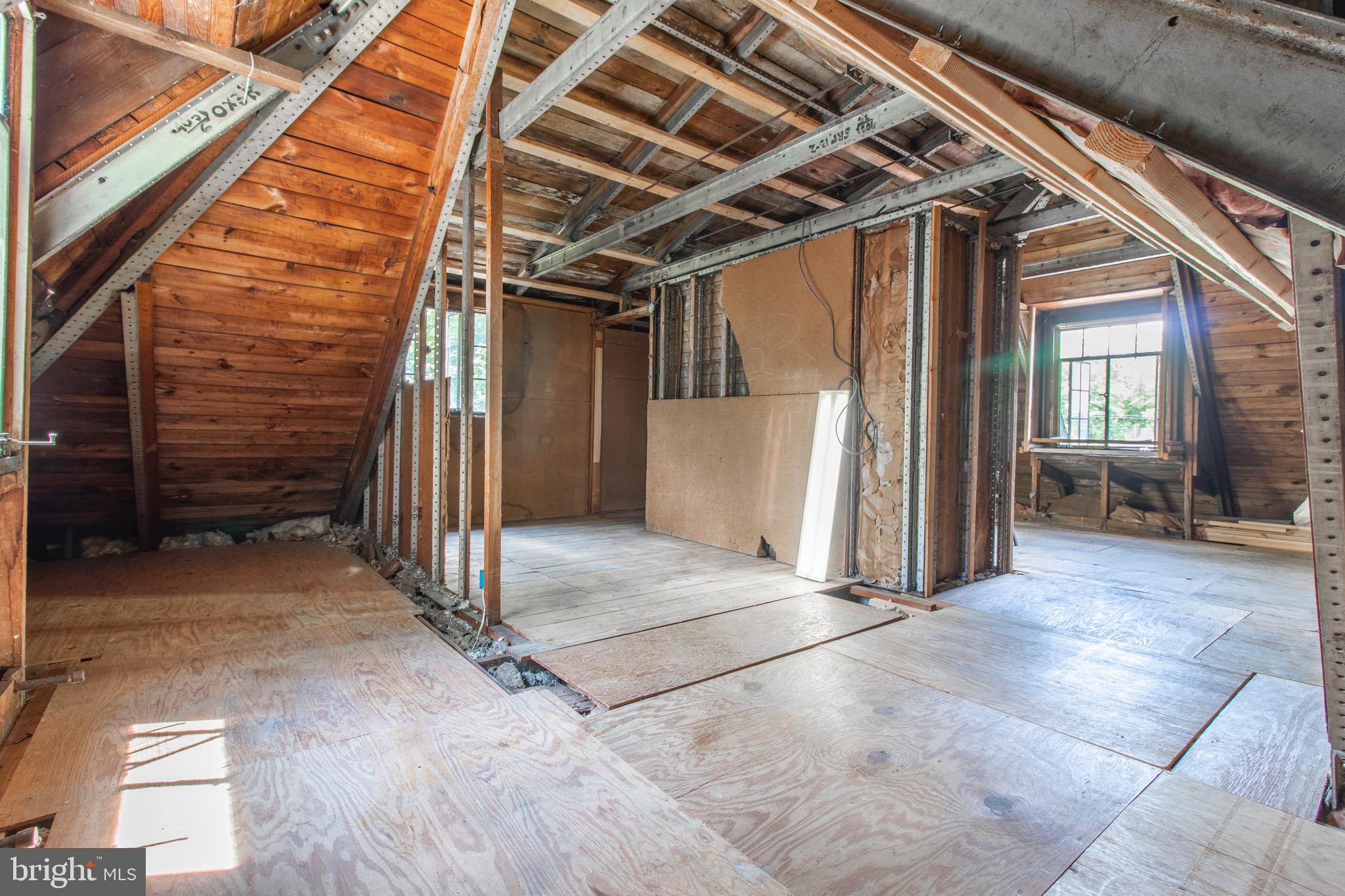 218 Hewett Road Wyncote, PA 19095 - Photo 18 of 21 Unfinished third floor room