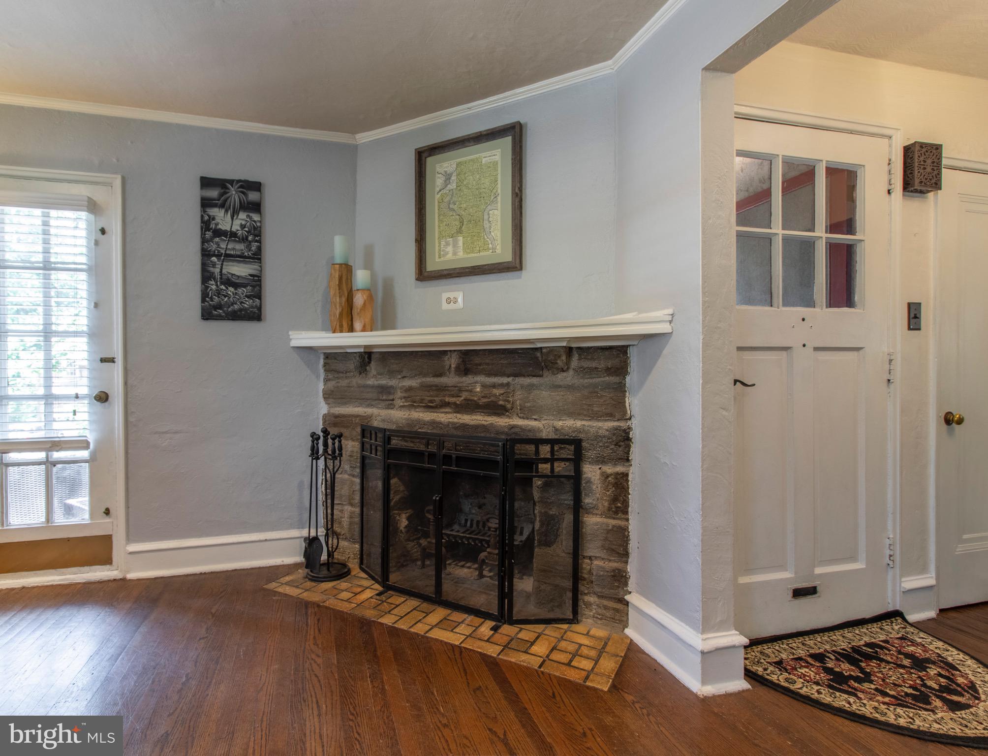 218 Hewett Road Wyncote, PA 19095 - Photo 6 of 21 Fireplace
