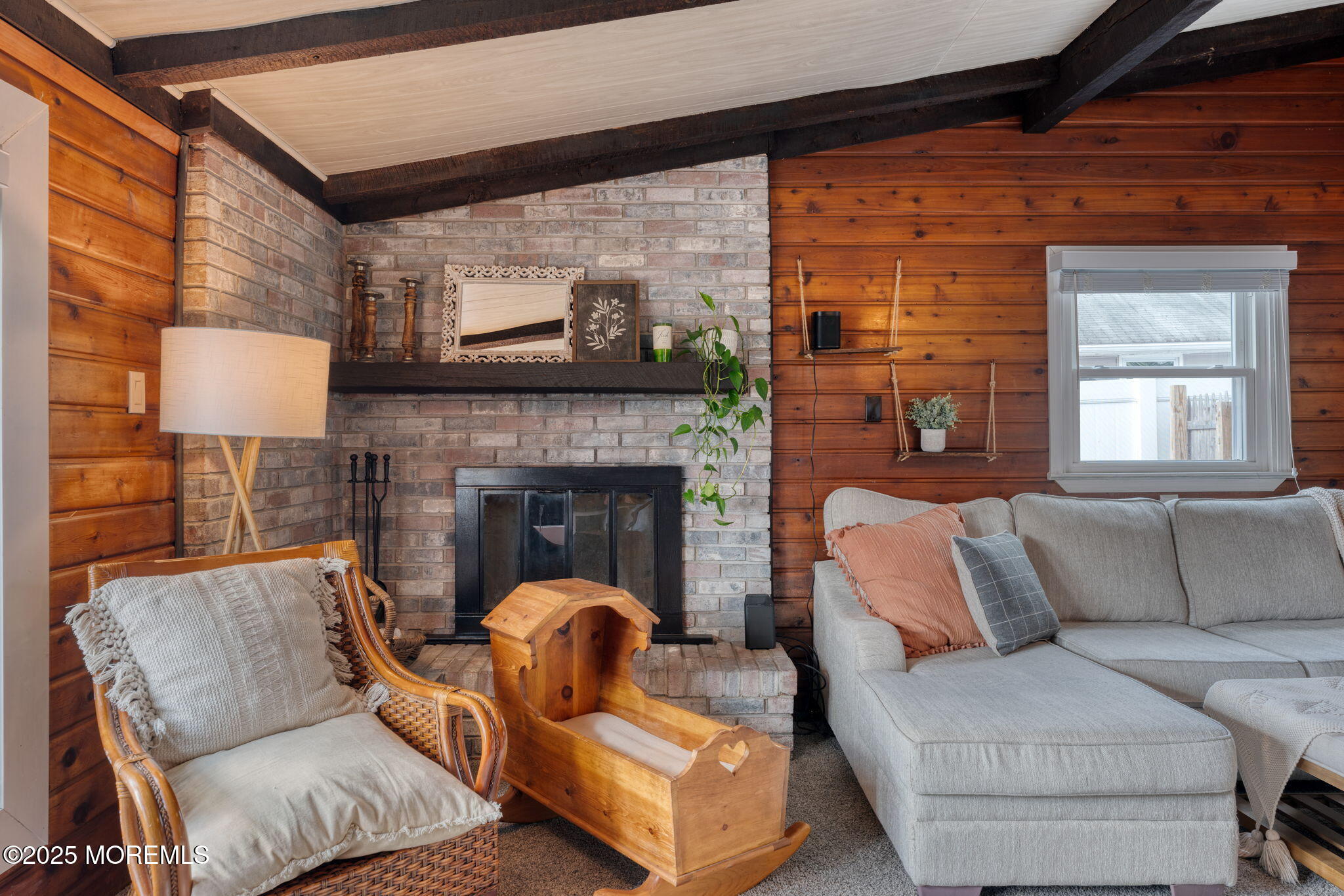 332 Maple Road Mount Laurel, NJ 08054 - Photo 12 of 21 a living room with furniture and a fireplace