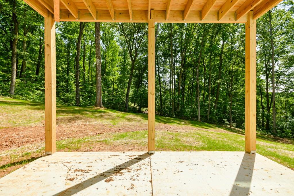 5342 Monarch Drive Gainesville, GA 30506 - Photo 26 of 27 a view of a backyard of the house