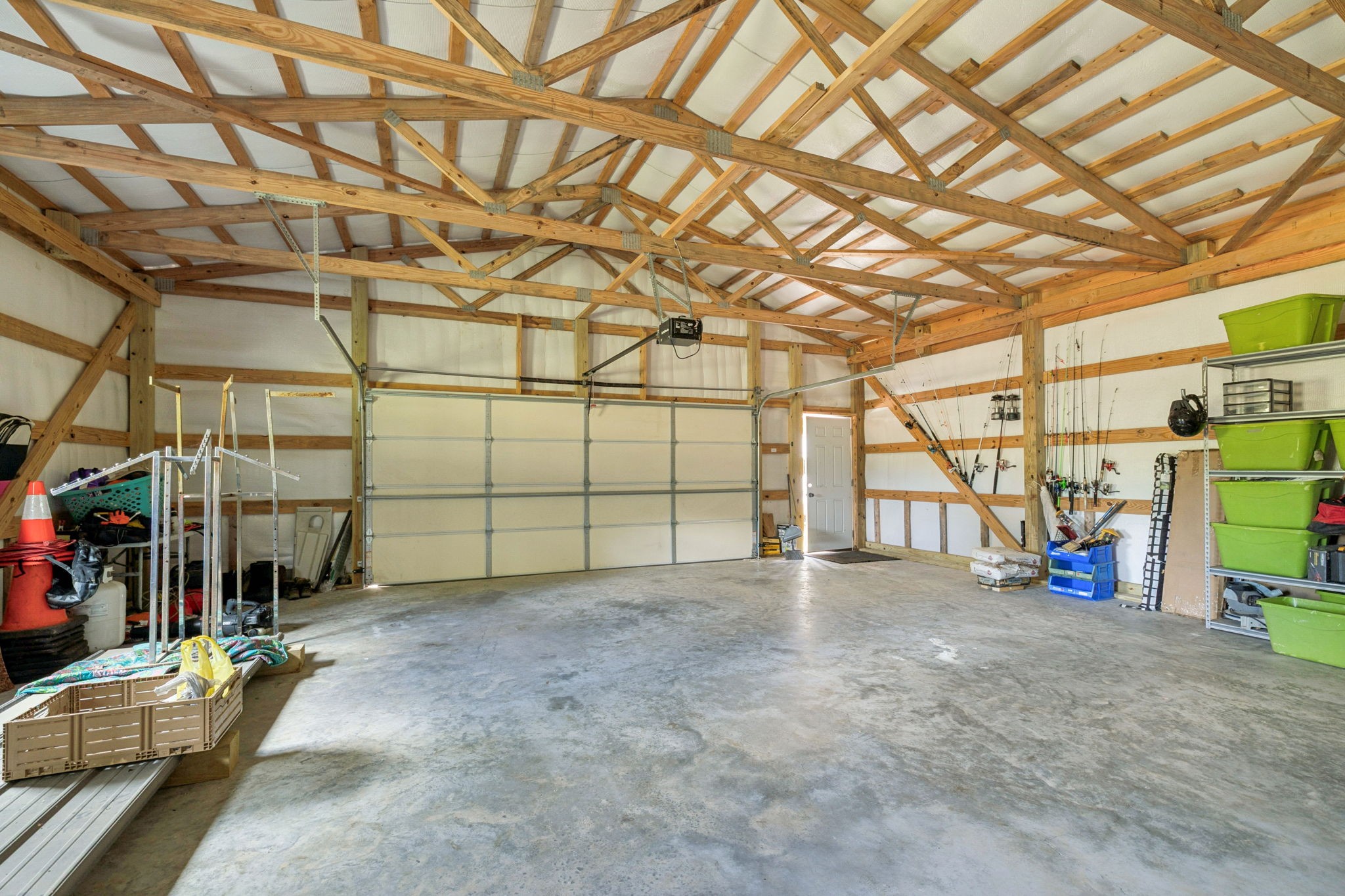 977 Elzie Williams Road Red Boiling Springs, TN 37150 - Photo 46 of 52 a view of a garage with wooden floor