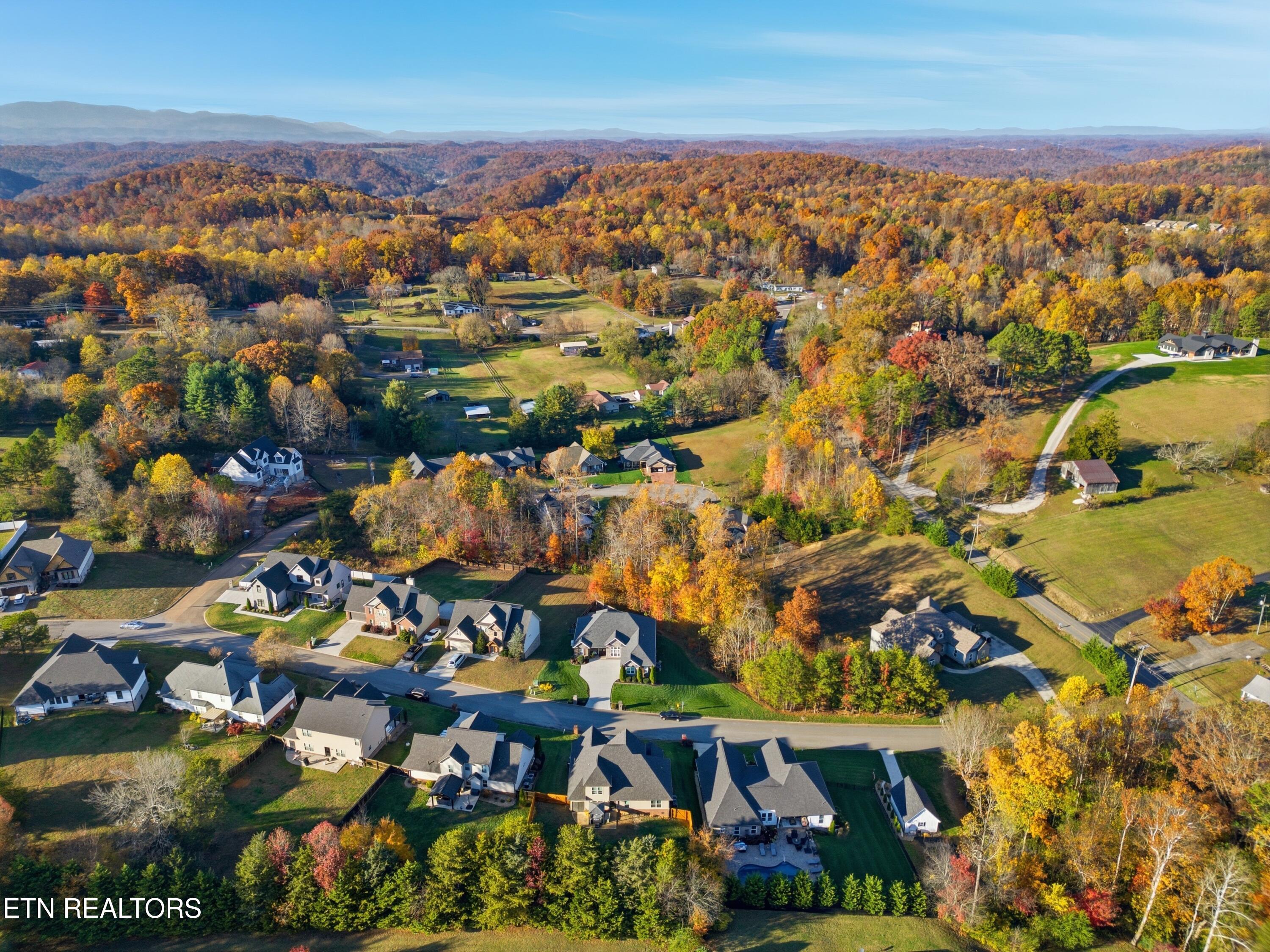 1316 Fox Ridge Drive Powell, TN 37849 - Photo 36 of 41 Drone