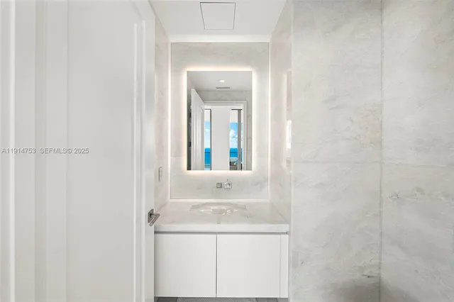 a view of a city with tall buildings