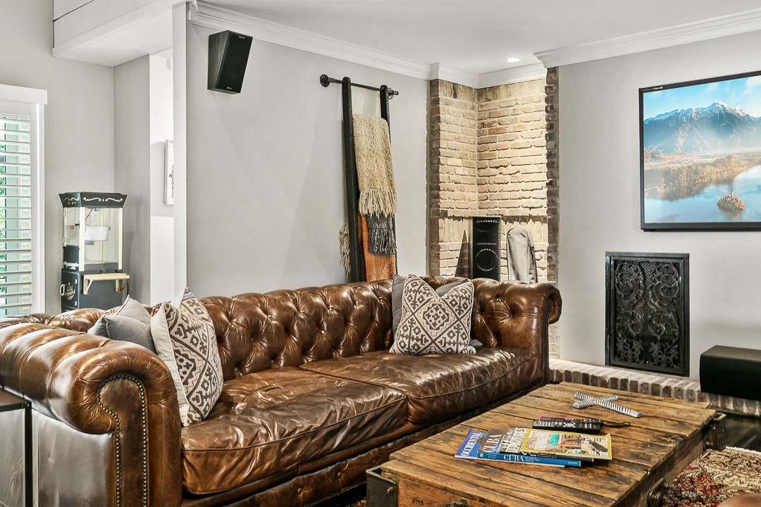 1180 Mt Vernon Road Cookeville, TN 38501 - Photo 3 of 48 a living room with furniture and a fireplace