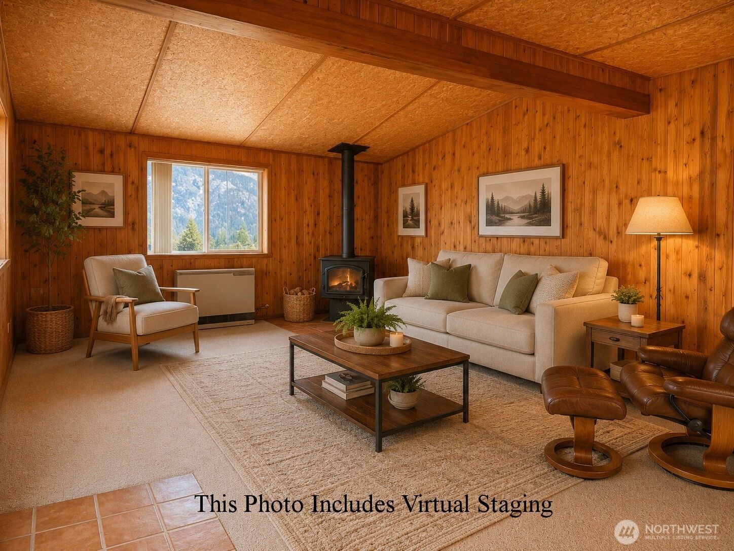41238 Sterling Valley Road North Lincoln, WA 99147 - Photo 8 of 39 a living room with furniture and a window