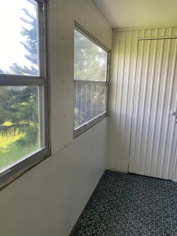 a view of a large window