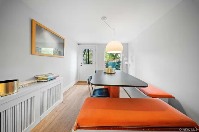 a room with furniture and window