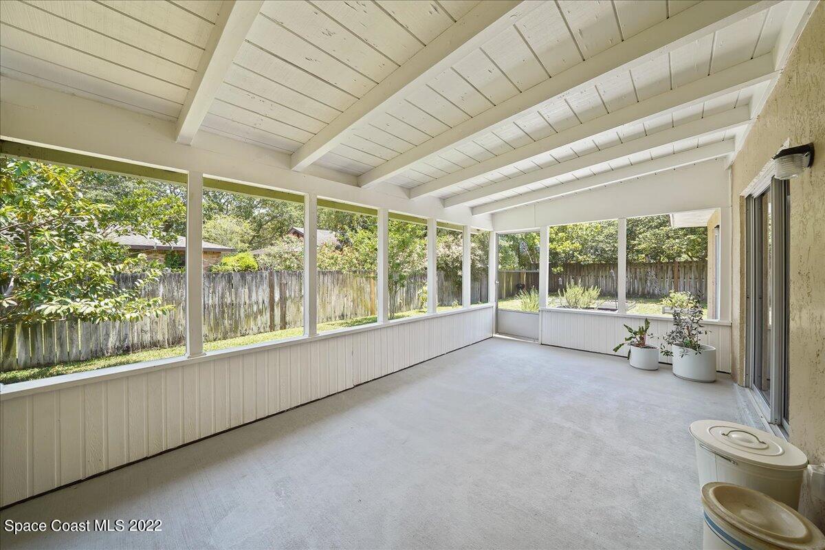 2311 Pepperwood Road Melbourne, FL 32935 - Photo 16 of 18 SCREENED PORCH