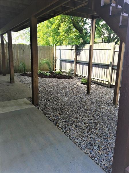 207 Reo Street Butler, PA 16001 - Photo 24 of 25 Lots of space under the deck for plants and additional covered parking.